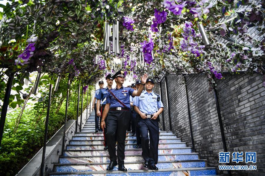 China e Italia patrullan de manera conjunta en Chongqing