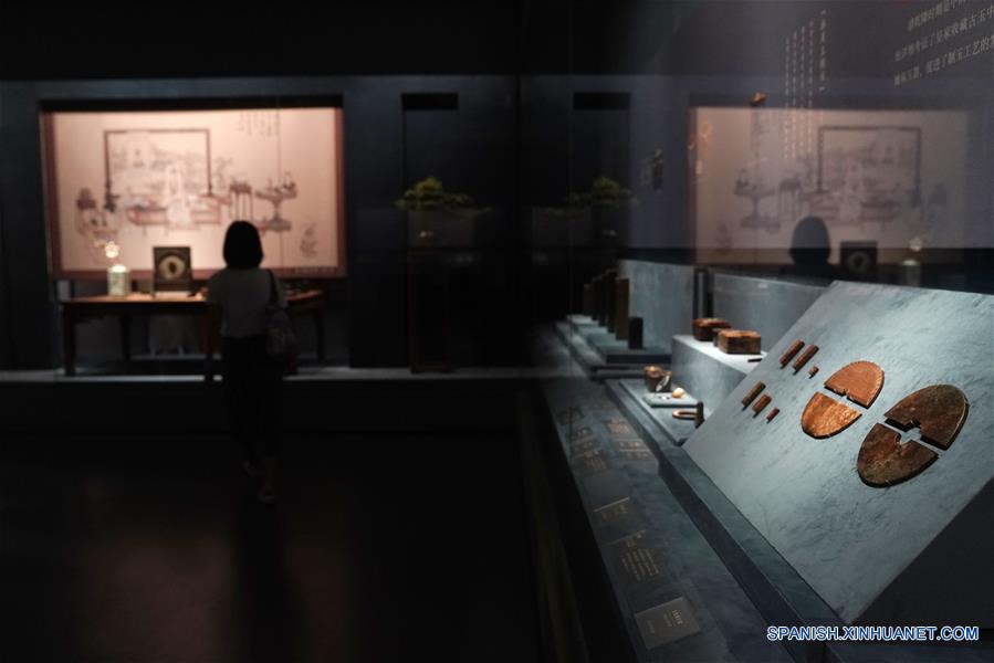 Exhibición sobre las ruinas arqueológicas de la ciudad de Liangzhu