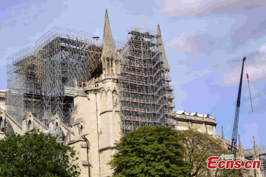 Se reanuda la reconstrucción de Notre Dame con medidas más estrictas