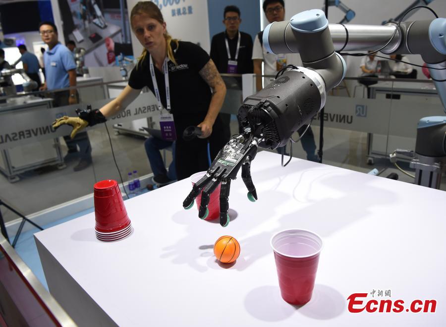 Exponen nuevas aplicaciones en la Conferencia Mundial de Robótica 2019 que se celebra en Beijing