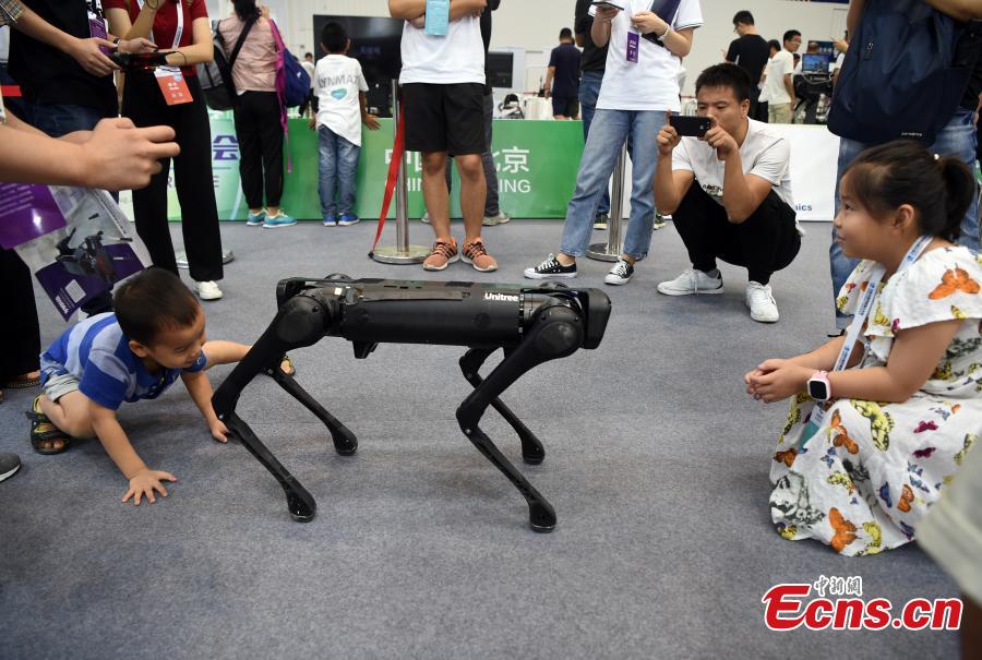 Exponen nuevas aplicaciones en la Conferencia Mundial de Robótica 2019 que se celebra en Beijing