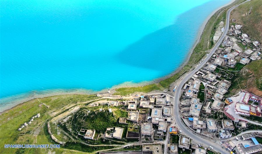 Tíbet: Paisaje del Lago Yamzbog Yumco