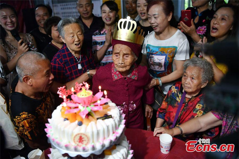 Anciana china cumple 119 a?os