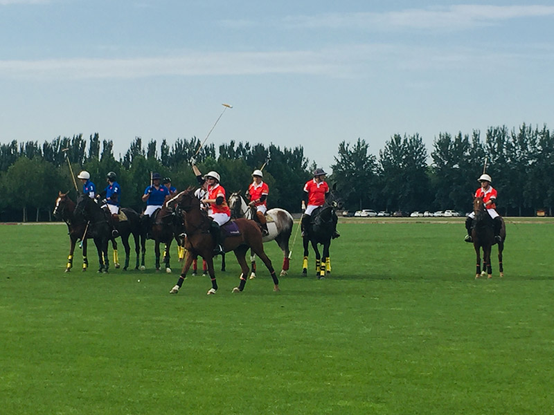 Este sábado se disputó en el Club Tang de Beijing una nueva edición de la Copa de Polo “República Argentina”. (Foto: Cortesía Embajada Argentina/ Liu Yuchen)