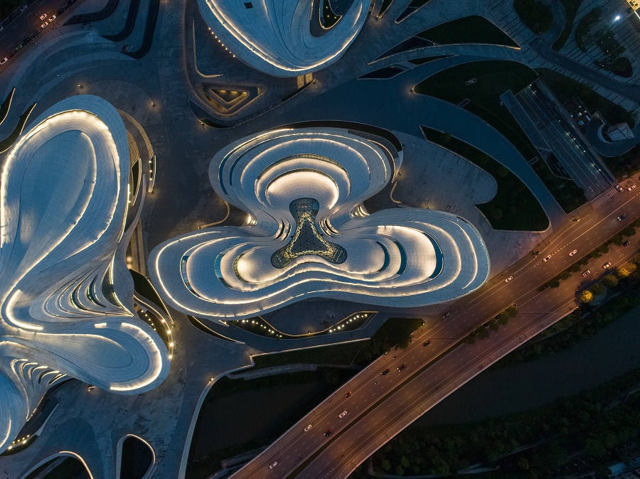 Galería de Arte del Centro Internacional de Arte y Cultura del Lago Meixi en Changsha, capital de la provincia de Hunan. [Foto: proporcionada por MICA]