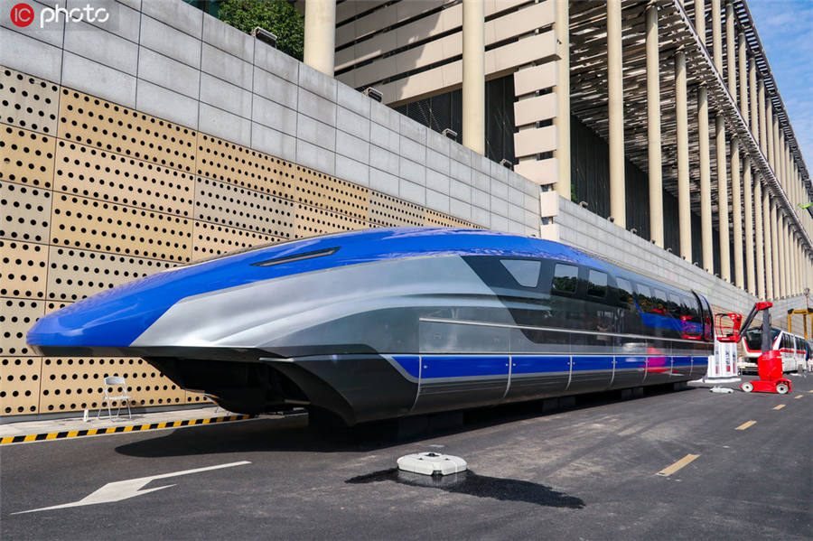 El 4 de diciembre de 2019, se exhibieron cuatro vagones de tren de CRRC en el Centro Internacional de Exposiciones de Hangzhou