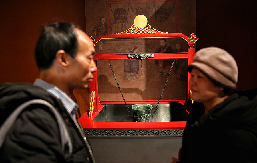 El 27 de diciembre de 2019 se inauguró una exposición sobre la cultura vinculada con Confucio en el Museo Nacional de China. (Foto/Jiang Dong/China Daily)