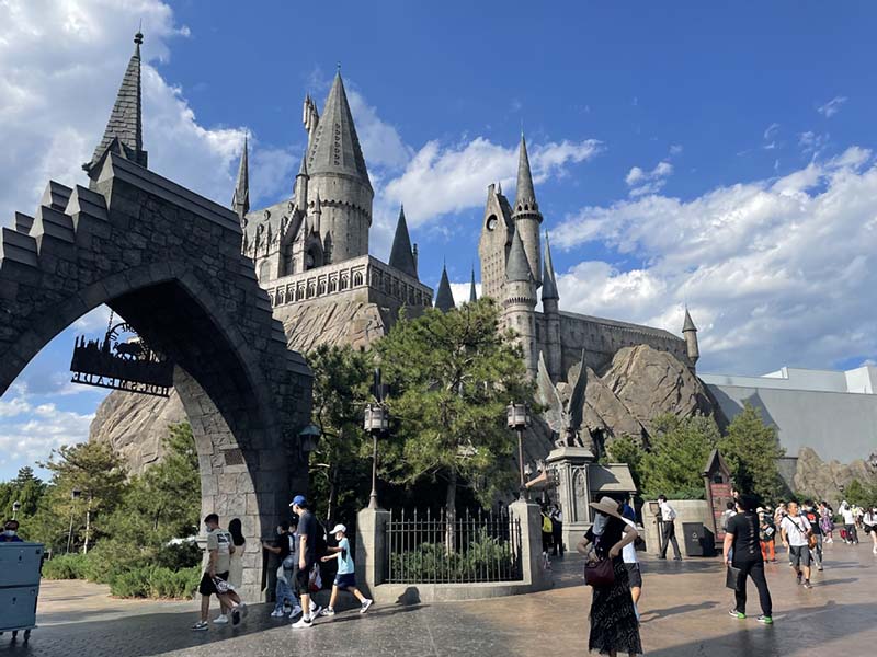 Universal Beijing Resort abrirá oficialmente para los visitantes el 20 de septiembre. Anteriormente, el parque había iniciado pruebas internas para los invitados. [Foto de Du Juan /chinadaily.com.cn]