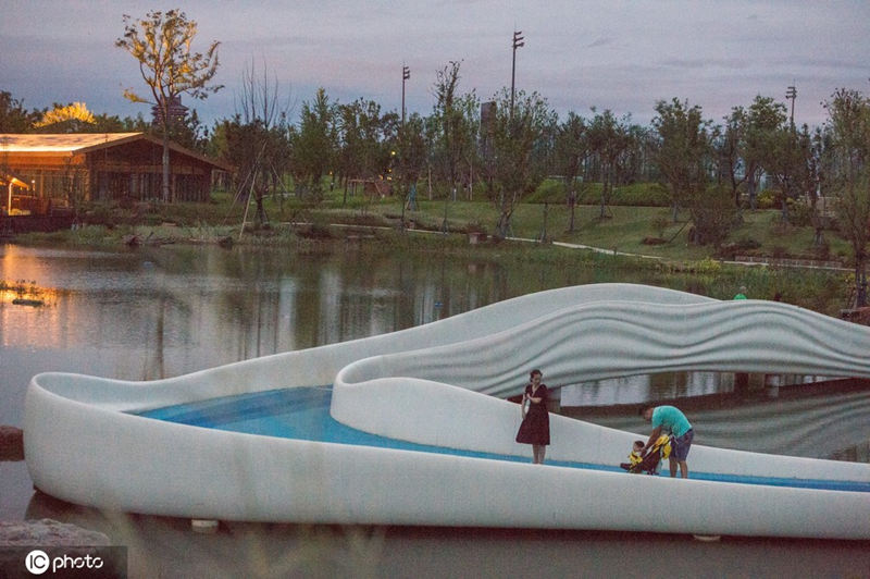 Un puente impreso en 3D debuta en Chengdu