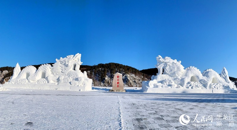 La aldea más septentrional de China prospera gracias al turismo rural de invierno