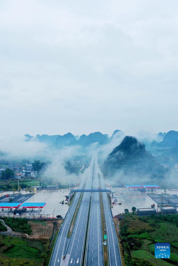 Autopista Guangxi Guilin-Liucheng pronto abrirá al tráfico