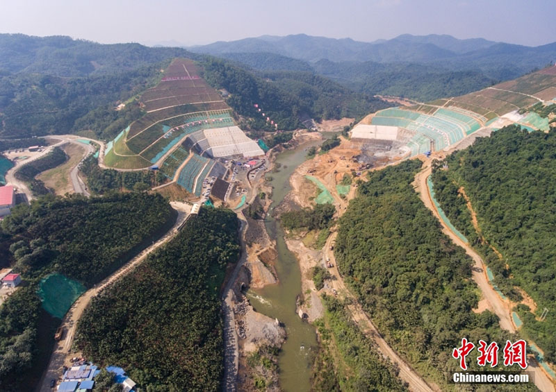 El proyecto de conservación del agua Maiwan del río Nandu en Hainan ha completado con éxito el "cierre del gran río"