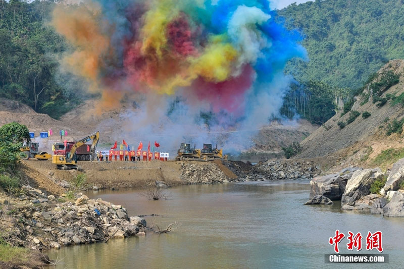 El proyecto de conservación del agua Maiwan del río Nandu en Hainan ha completado con éxito el "cierre del gran río"