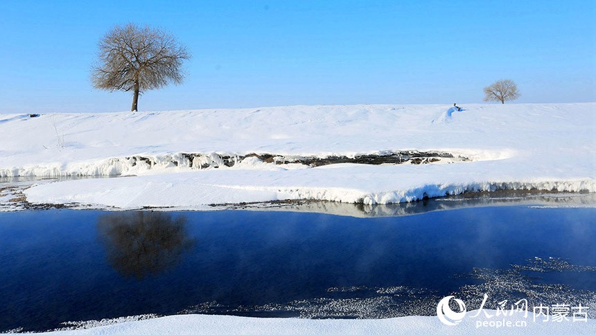 Maravillas del invierno: los ríos “no congelados” de Hulun Buir 