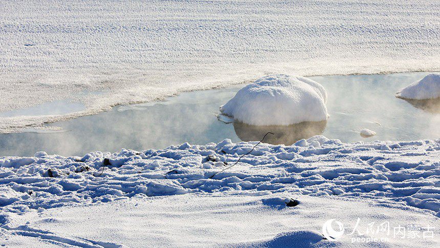 Maravillas del invierno: los ríos “no congelados” de Hulun Buir 