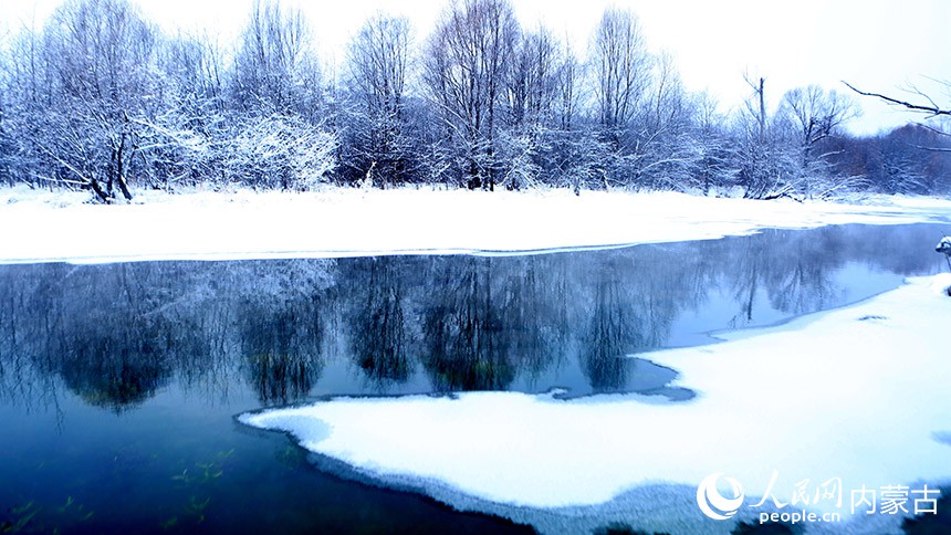 Maravillas del invierno: los ríos “no congelados” de Hulun Buir 