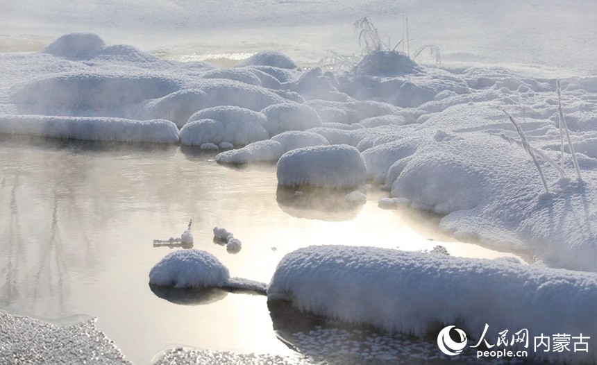 Maravillas del invierno: los ríos “no congelados” de Hulun Buir 