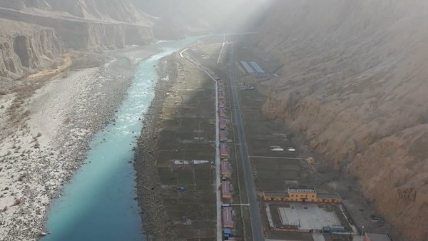 Valle profundo en Datong. (Foto: Tahirjan Kerimjan)