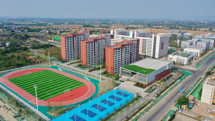 La Villa Olímpica. Foto: proporcionado por el Comité Ejecutivo de los XXXI Juegos Universitarios Mundiales de Verano en Chengdu