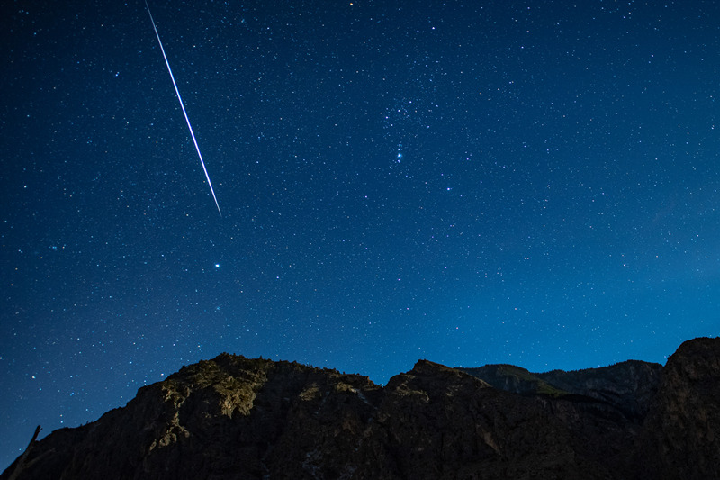 La lluvia de estrellas Gemínidas genera emociones en Ningxia