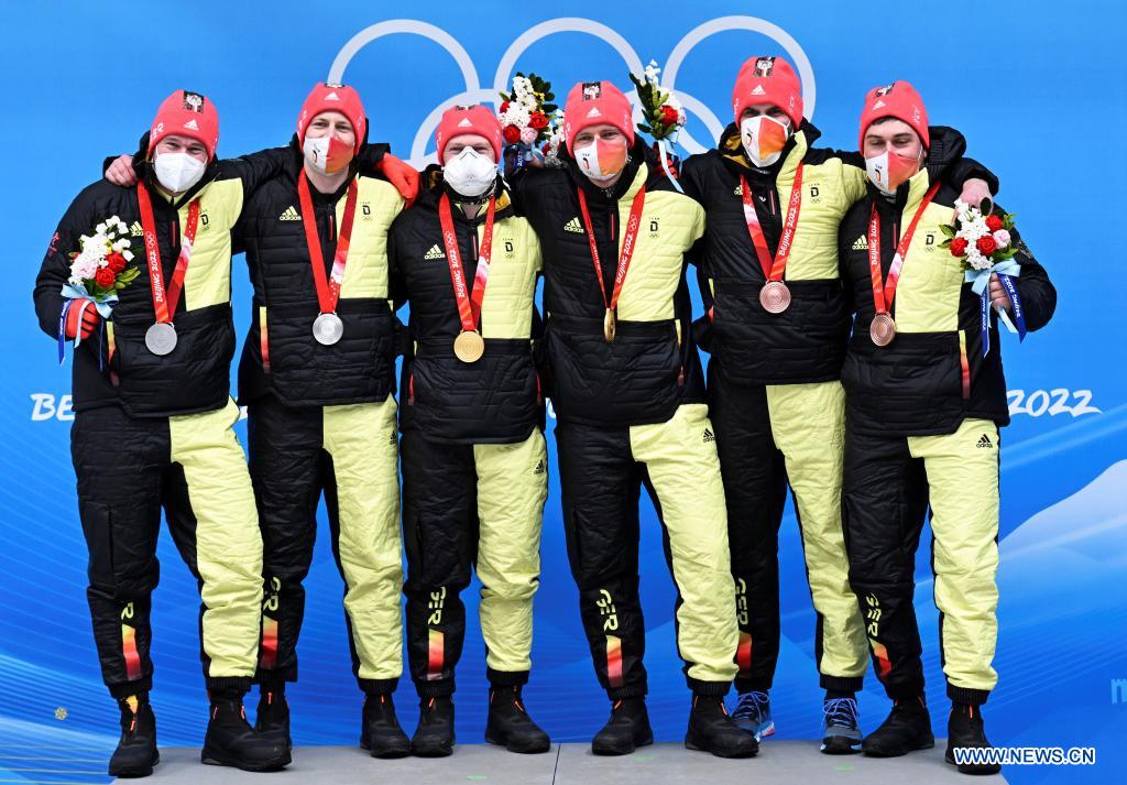 Beijing 2022: Alemania arrasa en podio de bobsleigh de dos hombres