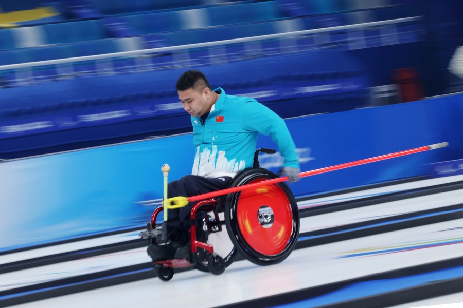 China registra primera victoria en curling en silla de ruedas en Beijing 2022