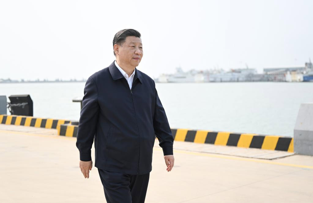 Xi inspecciona provincia meridional china de Guangdong