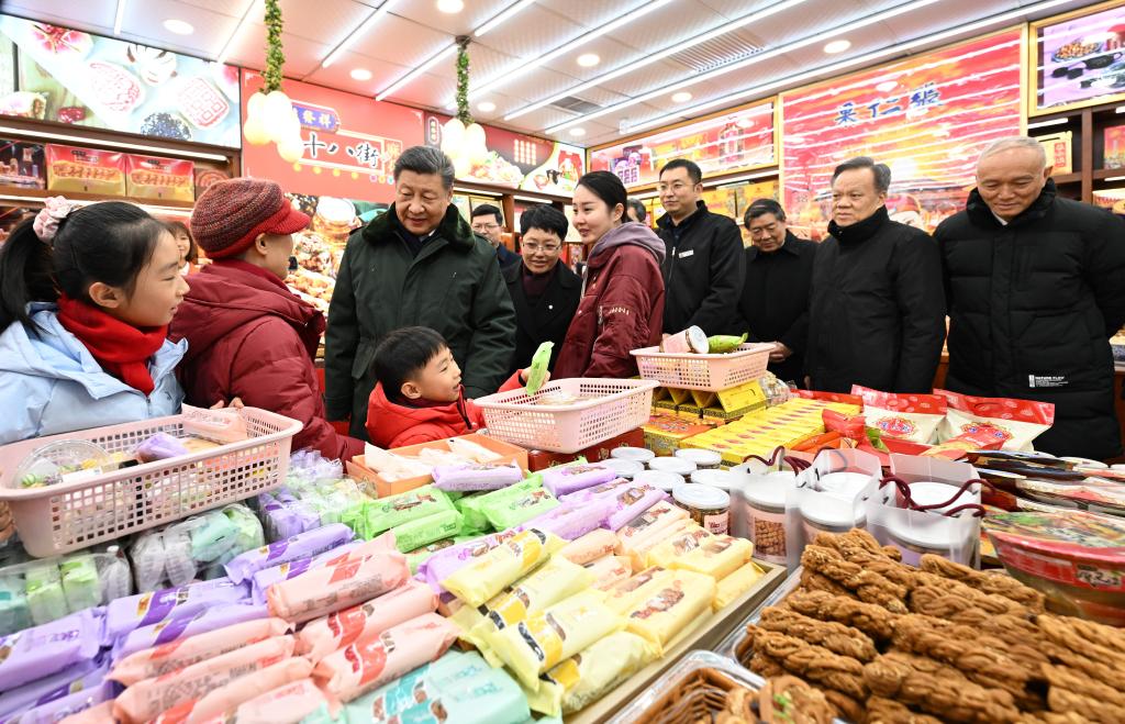 Xi extiende saludos a todos los chinos por la Fiesta de Primavera