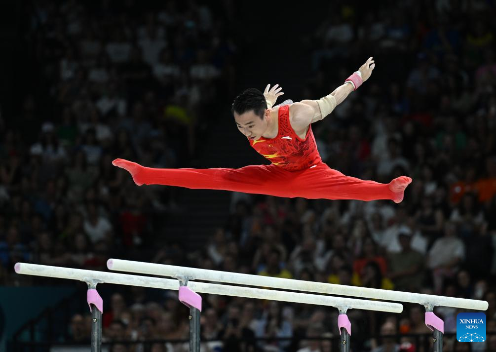 Zou Jingyuan gana segundo oro para la gimnasia china en los JJ. OO. de París 2024