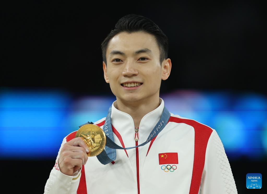 Zou Jingyuan gana segundo oro para la gimnasia china en los JJ. OO. de París 2024